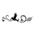 Wandtattoo Bird swirl - Bild 3