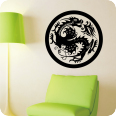 Wandtattoos | Wandtattoo Drachen Ornament 