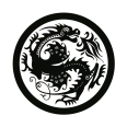 Wandtattoo Drachen Ornament  - Bild 3