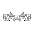 Wandtattoo Ornament Schmetterling - Bild 3