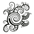 Wandtattoo Ornament Spirale - Bild 3