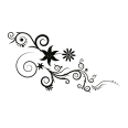 Wandtattoo Ornament Swirl - Bild 3