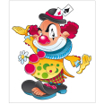 Wandtattoos | Kinder Wandtattoo Clown