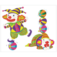 Kinder Wandtattoo Clowns - Bild 1