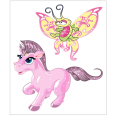 Kinder Wandtattoo Einhorn - Bild 1