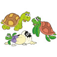 Wandtattoos | Kinder Wandtattoo Schildkröten