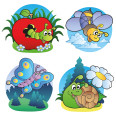 Kinder Wandtattoo Tiermix 5 - Bild 1