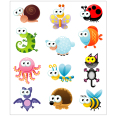 Kinder Wandtattoo Tiermix1 - Bild 1