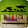 Wandtattoo Afrika Savanne - Bild 1