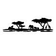 Wandtattoo Afrika Savanne - Bild 3