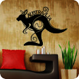 Wandtattoo Australien Känguruh 2 - Bild 1