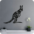 Wandtattoo Australien Känguruh 4  - Bild 1