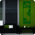 Wandtattoo Fenster zur Wildnis 2 - Bild 2