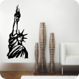 Wandtattoo Freiheitsstatue - Bild 1