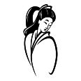 Wandtattoo Geisha 4 - Bild 3