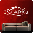 Wandtattoo I Love Africa - Bild 2