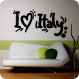 Wandtattoo I Love Italy - Bild 1