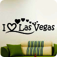 Wandtattoos | Wandtattoo I Love Las Vegas