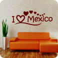 Wandtattoo I Love Mexico - Bild 1