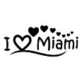 Wandtattoo I Love Miami - Bild 3