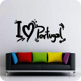 Wandtattoos | Wandtattoo I Love Portugal