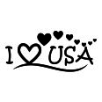 Wandtattoo I Love USA - Bild 3
