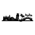 Wandtattoo Italia - Bild 3