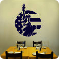 Wandtattoo Liberty Flag - Bild 1