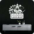 Wandtattoo London Mix - Bild 2