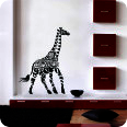 Wandtattoo Ornament Giraffe - Bild 1