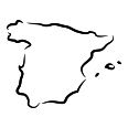 Wandtattoo Spanien Umriss - Bild 3