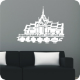 Wandtattoo Thai Tempel - Bild 2
