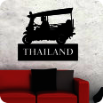 Wandtattoo Thailand TukTuk - Bild 1