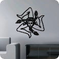 Wandtattoo Trinacria 1  - Bild 1