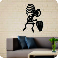 Wandtattoos | Wandtattoo afrikanischer Trommler
