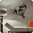 Wandtattoo japanischer Fächer 1 - Bild 1