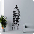 Wandtattoo schiefer Turm Pisa - Bild 1
