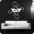 Wandtattoo venezianische Maske - Bild 2