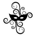 Wandtattoo venezianische Maske - Bild 3
