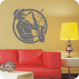 Wandtattoo Jazz Saxophon - Bild 2