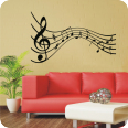 Wandtattoos | Wandtattoo Noten 2