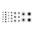 Wandtattoo Sterne Set 1 - Bild 3