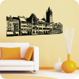 Wandtattoo Basel Rathaus & Marktplatz - Bild 2