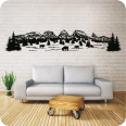 Wandtattoo Churfirsten Toggenburg - Bild 1