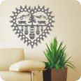 Wandtattoo Herz Kuhglocken - Bild 2