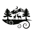 Wandtattoo Hirsche - Bild 3