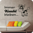 Wandtattoo Kuuhl bleiben - Bild 1