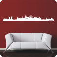 Wandtattoo Skyline Basel - Bild 2