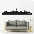 Wandtattoo Skyline Langenthal - Bild 1