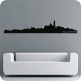 Wandtattoo Skyline Solothurn - Bild 1